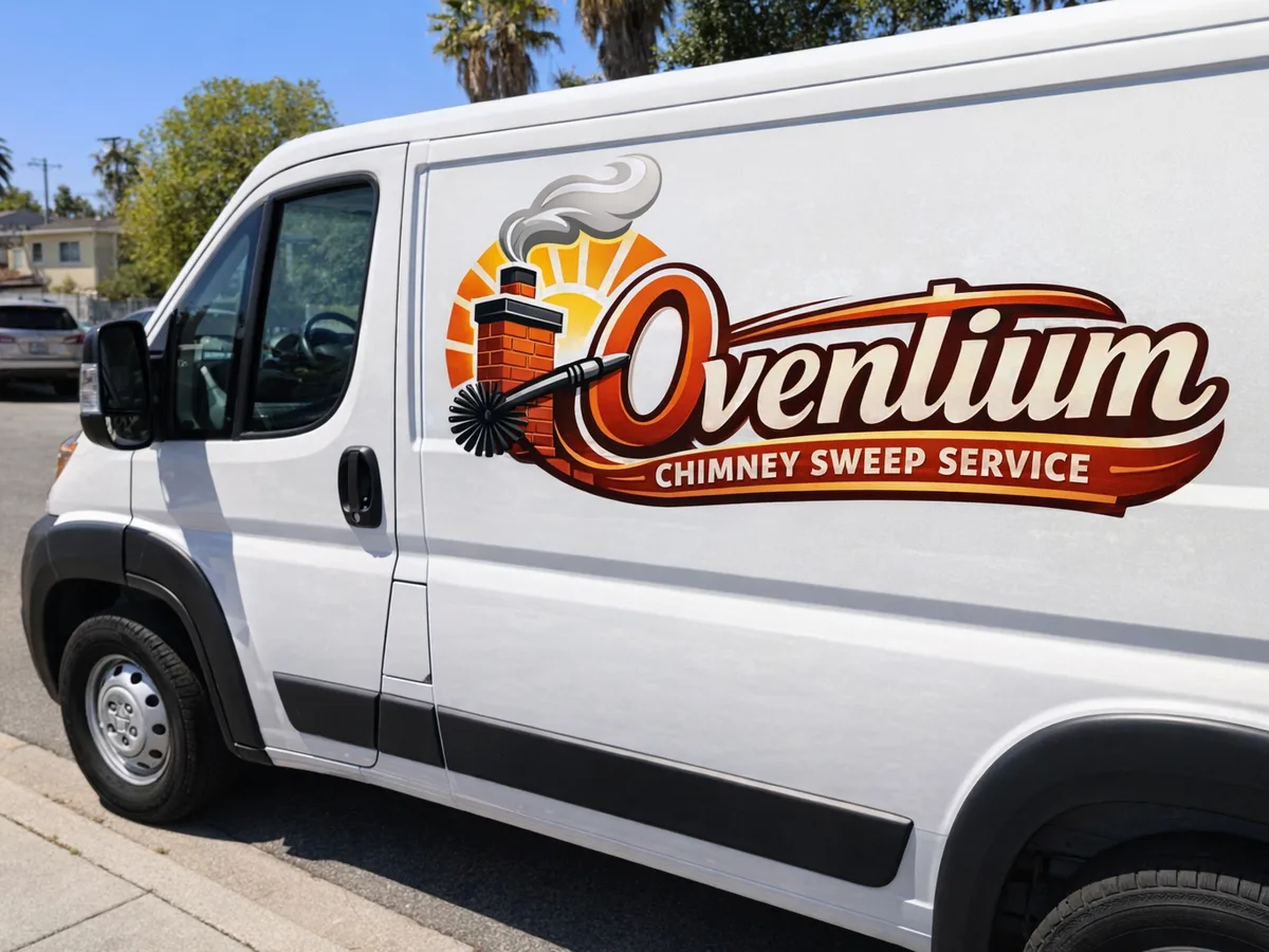 Service van arriving on a Mission Viejo, CA street — local same-day coverage
